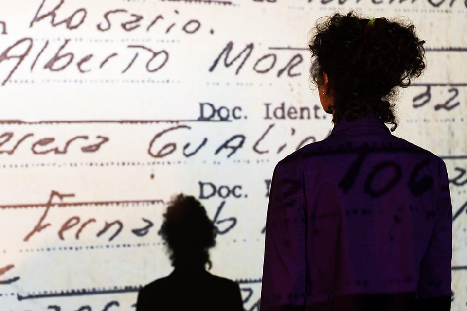 Renata Moreno en una escena de Partida.