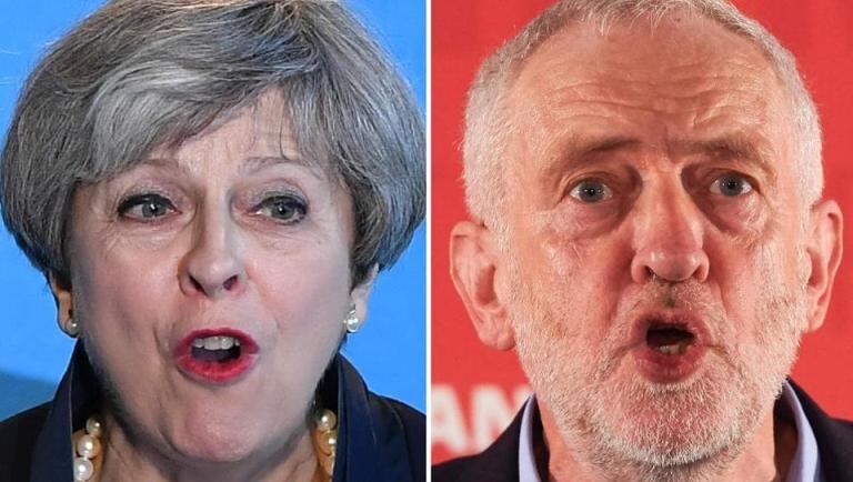 May y Corbyn tuvieron una elección más apretada de lo que se pensaba.