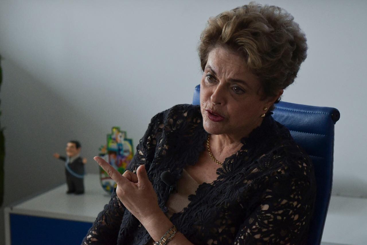 Dilma Rousseff, derrocada por un golpe parlamentario hace cuatro años.