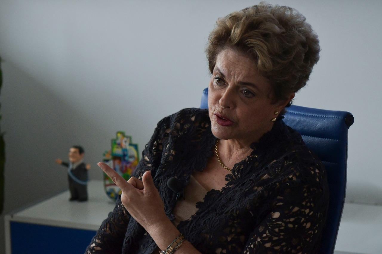 Dilma Rousseff, derrocada por un golpe parlamentario hace cuatro años.