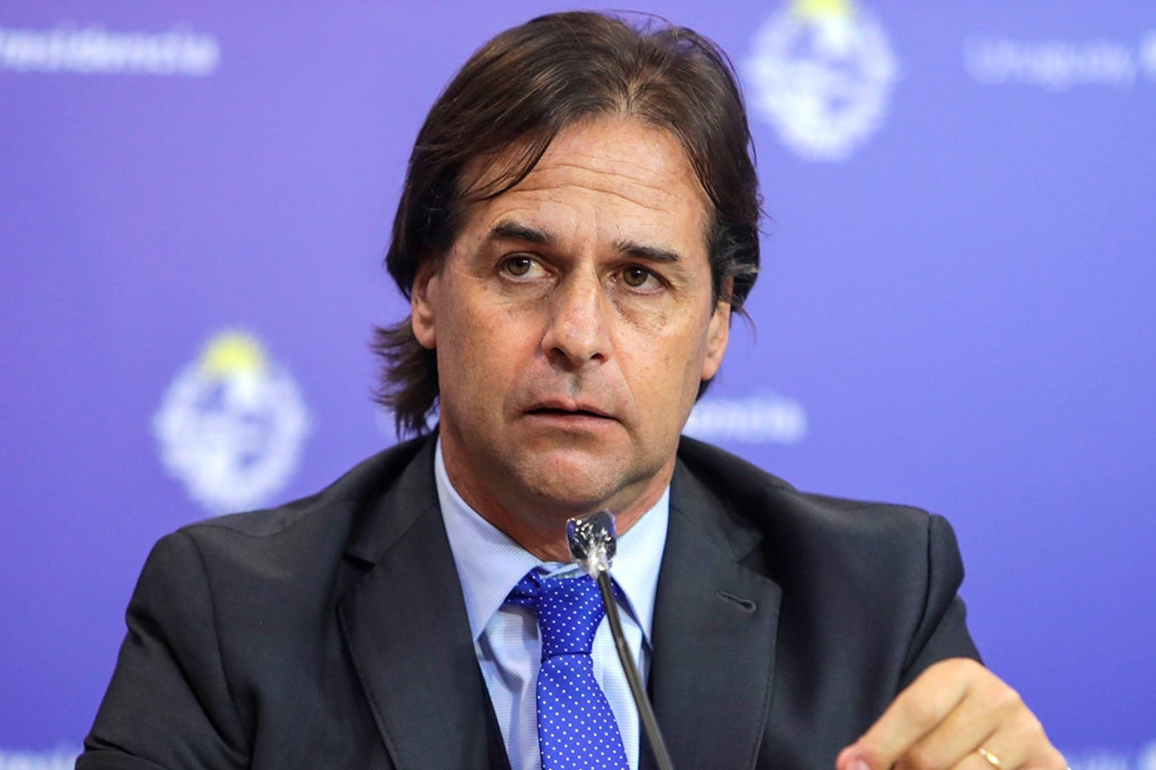 Lacalle Pou presentó un proyecto para derogar la Ley de Medios. Imagen: EFE.