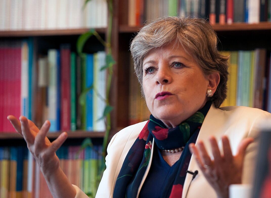 Alicia Bárcena, titular de Cepal