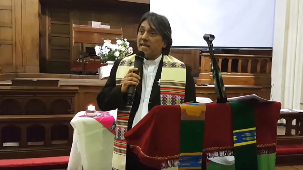 Américo Jara Reyes, obispo de la iglesia metodista argentina.