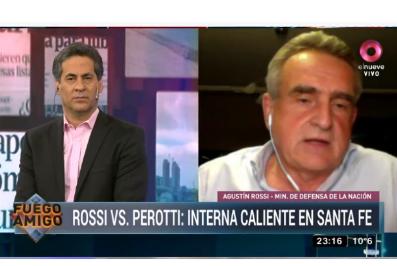 Foto: Fuego Amigo (Canal Nueve)