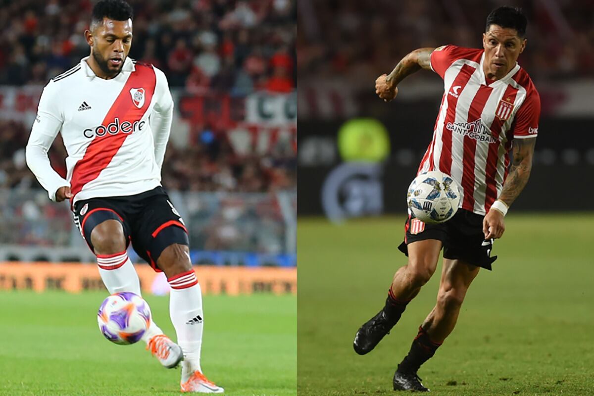 Miguel Borja y Enzo Pérez