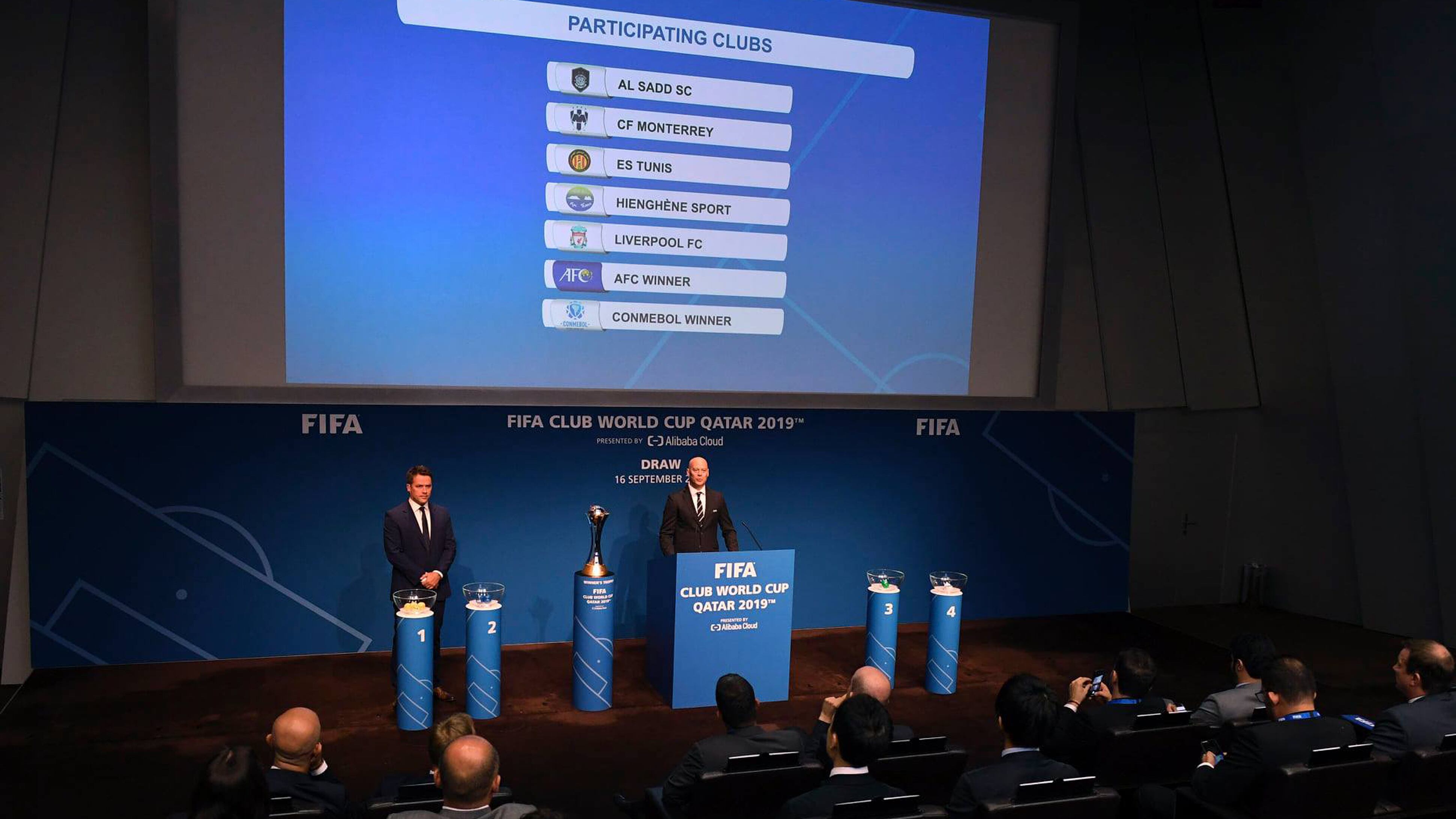 El Mundial de Clubes se disputará del 11 al 21 de diciembre.