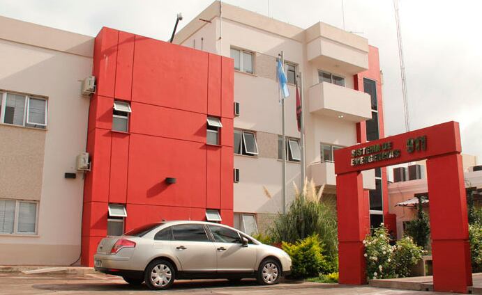 La base operativa de la Coordinación policial