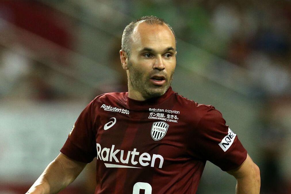 Andrés Iniesta, excompañero de Messi en Barcelona.