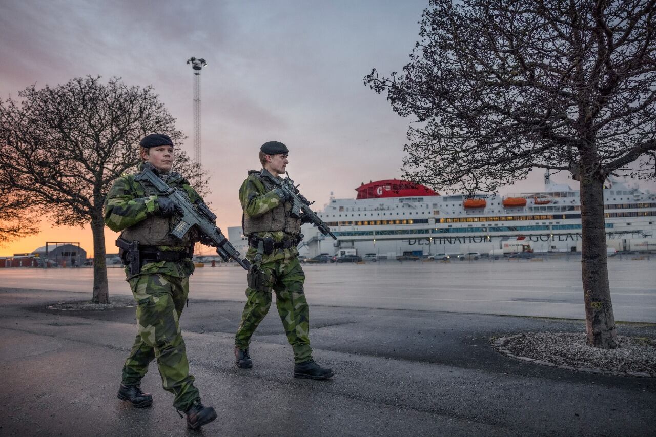 Suecia movilizó tropas a Gotland, su isla en el mar Báltico.