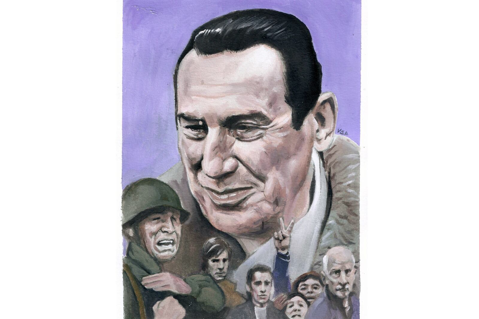 Víctor Augusto Peña es uno de los ilustradores de este número.