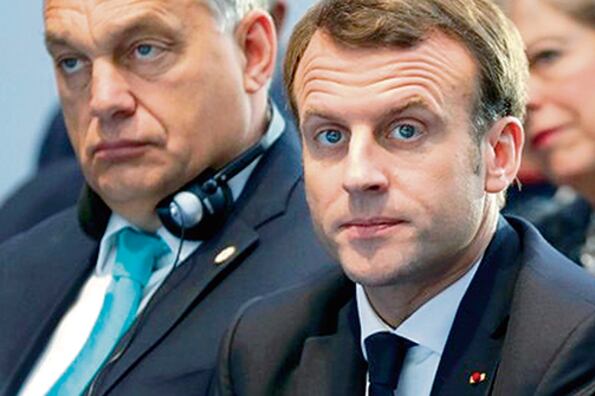 Orban y Macrón: detrás de los insultos subyace un debate más profundo.