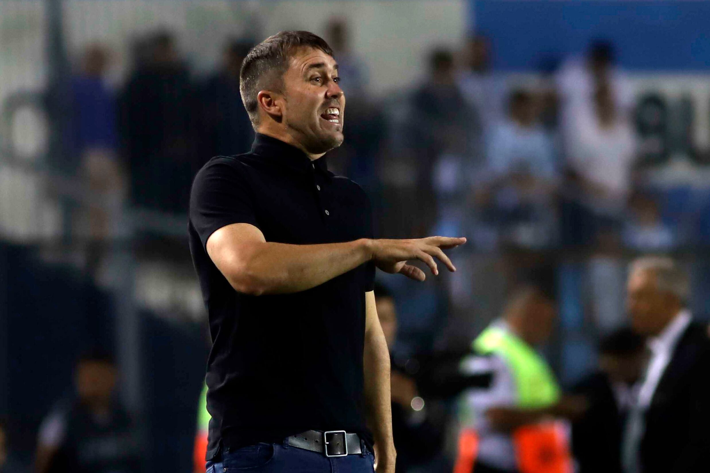 Ultimas indicaciones de Chacho Coudet al plantel de Racing Club.