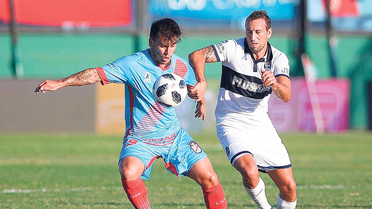 Partido trabado en Sarandí.