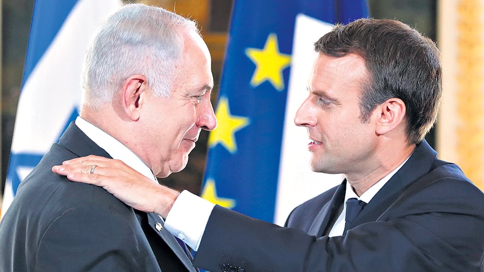 Netanyahu y Macron participaron del 75° aniversario de las redadas de más de 13 mil judíos.