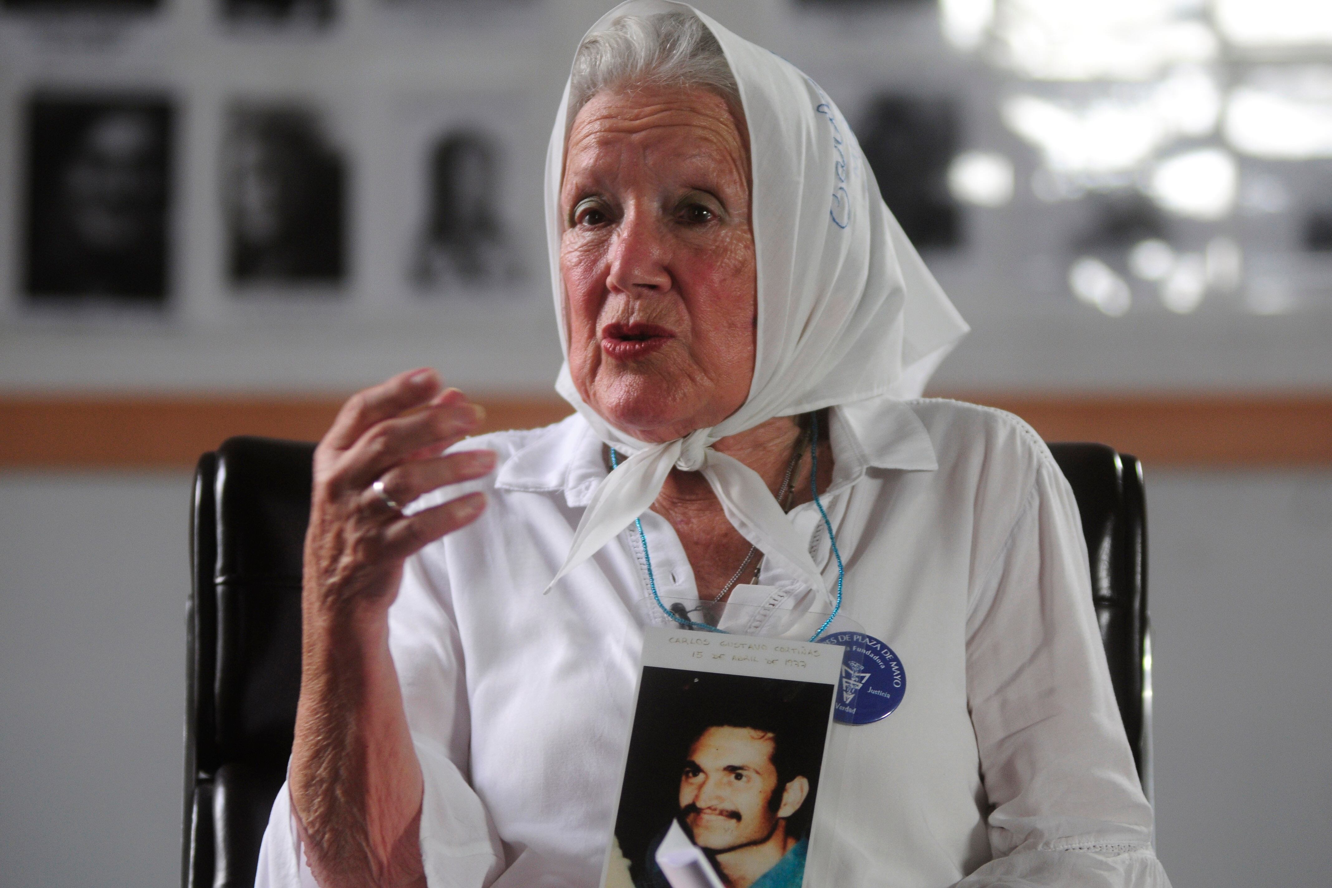 Nora Cortiñas, Madre de Plaza de Mayo.