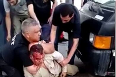 José Ojeda fue golpeado violentamente por los policías Gustavo Castillo y Héctor Sosa.