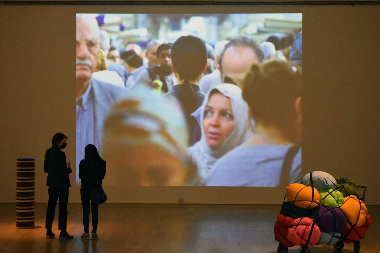 La muestra podría visitarse hasta el 21 de noviembre, en Av. del Libertador 1473.