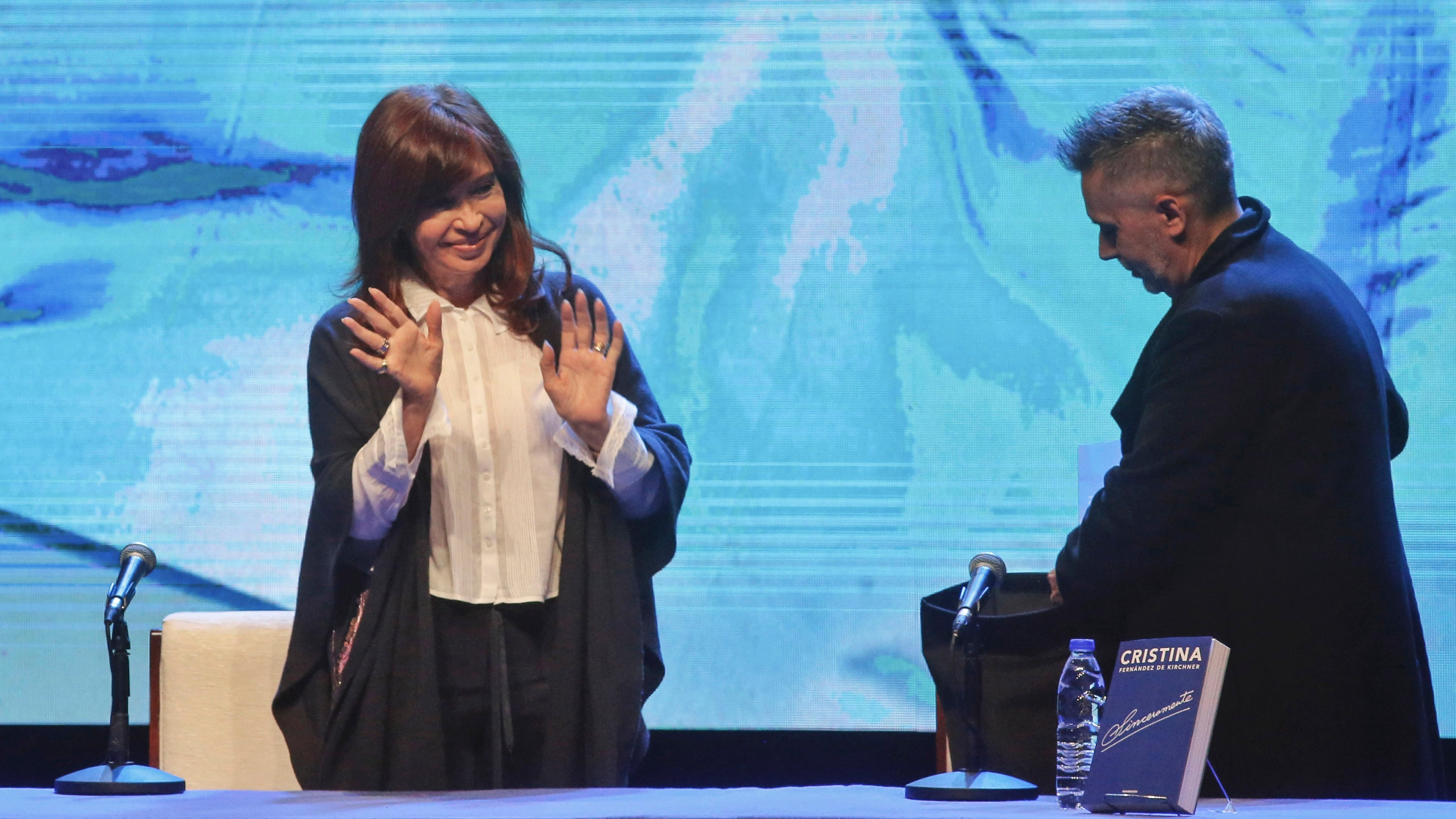 ¡Conmigo había capitalismo, por favor!", señaló Cristina Fernandez de Kirchner en una reciente presentación de su libro. 