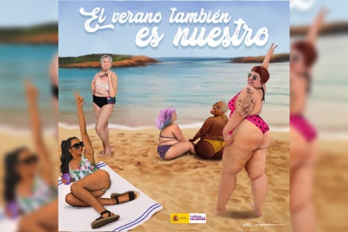 La imagen de la campaña "El verano es nuestro"