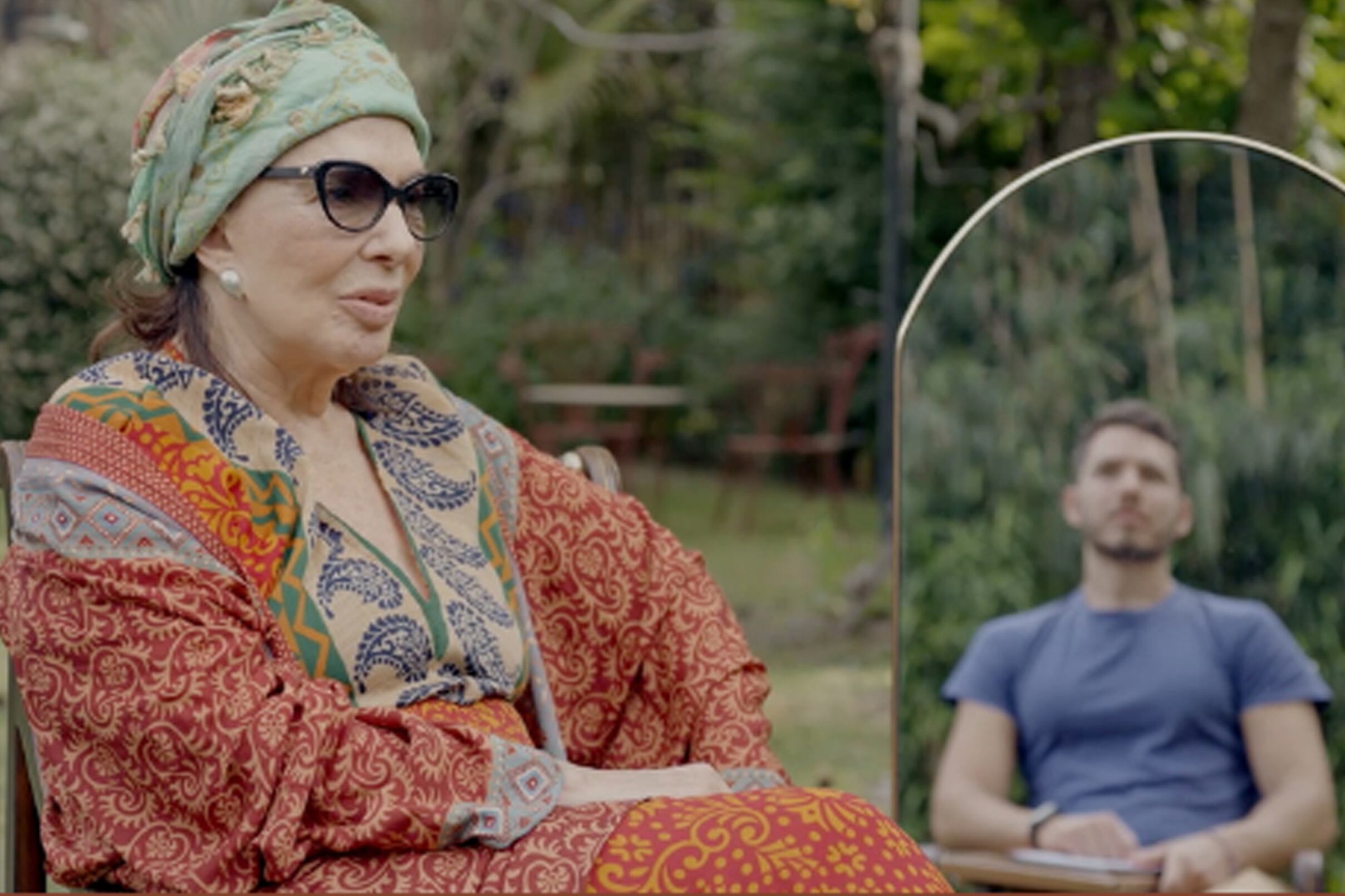 Graciela Borges, madrina del director, quien a su vez es nieto del actor y cineasta Lautaro Murúa. 