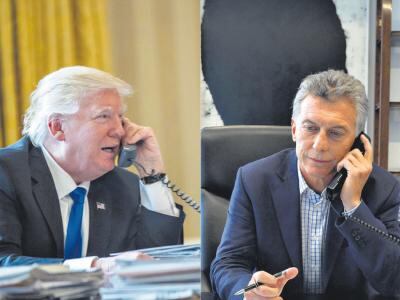 Hace diez días, Macri habló con Trump durante apenas cinco minutos.