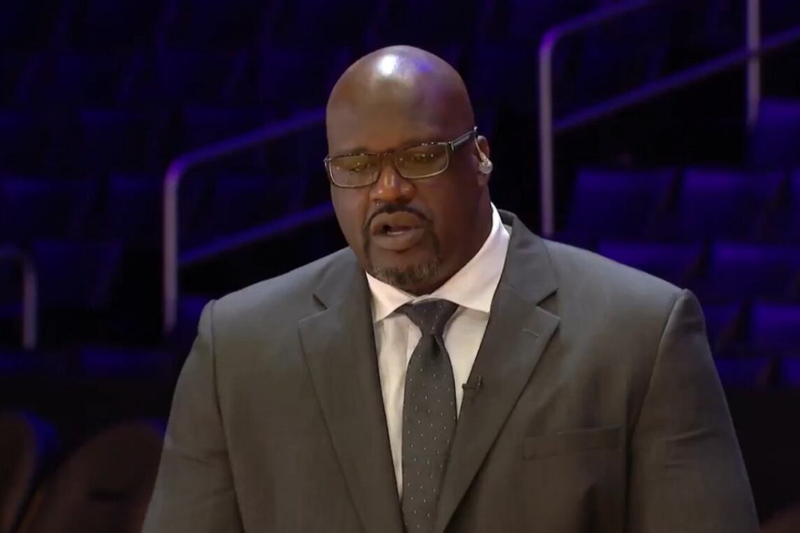 El dolor de Shaquille O'Neal por la muerte de su amigo Kobe Bryant.