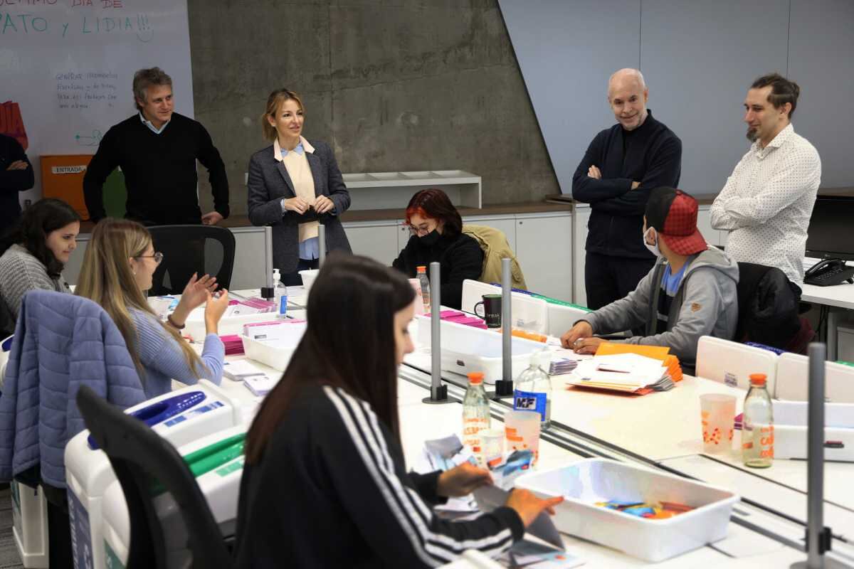 Rodríguez Larreta habló durante la presentación del plan de prácticas laborales en empresas para alumnas y alumnos porteños del último año de la escuela secundaria.