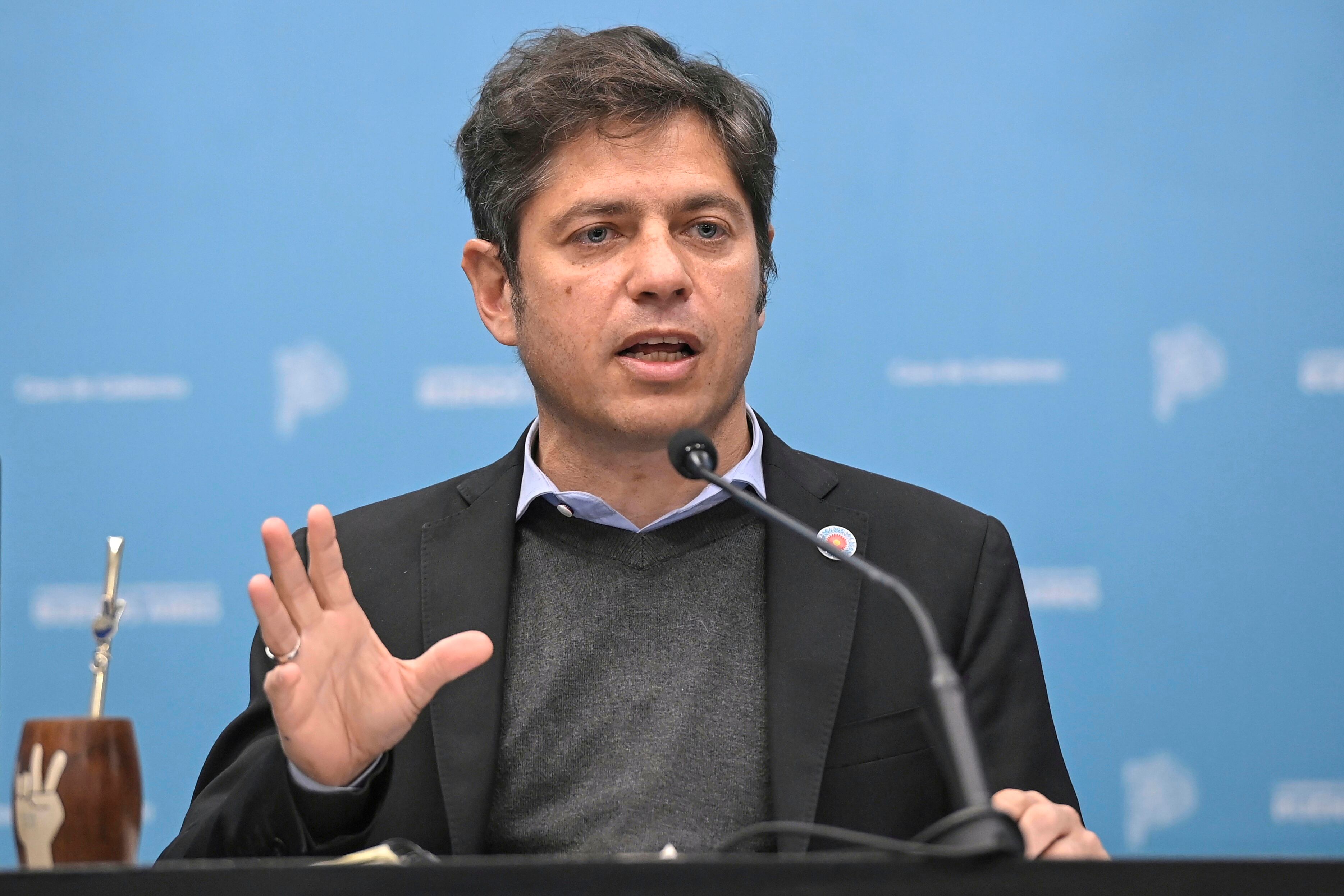Axel Kicillof, gobernador de la Provincia de Buenos Aires.