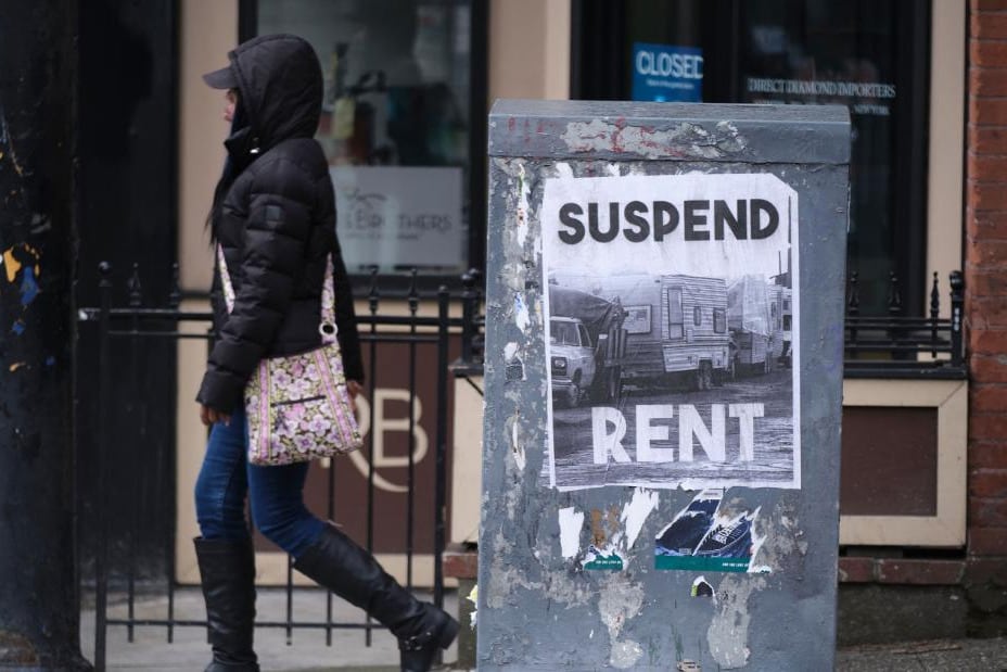 Un tercio de los hogares de Estados Unidos no pudieron pagar el alquiler o la hipoteca en julio.