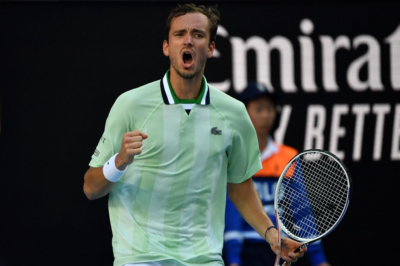 Daniil Medvedev es el máximo favorito ante la ausencia de Djokovic