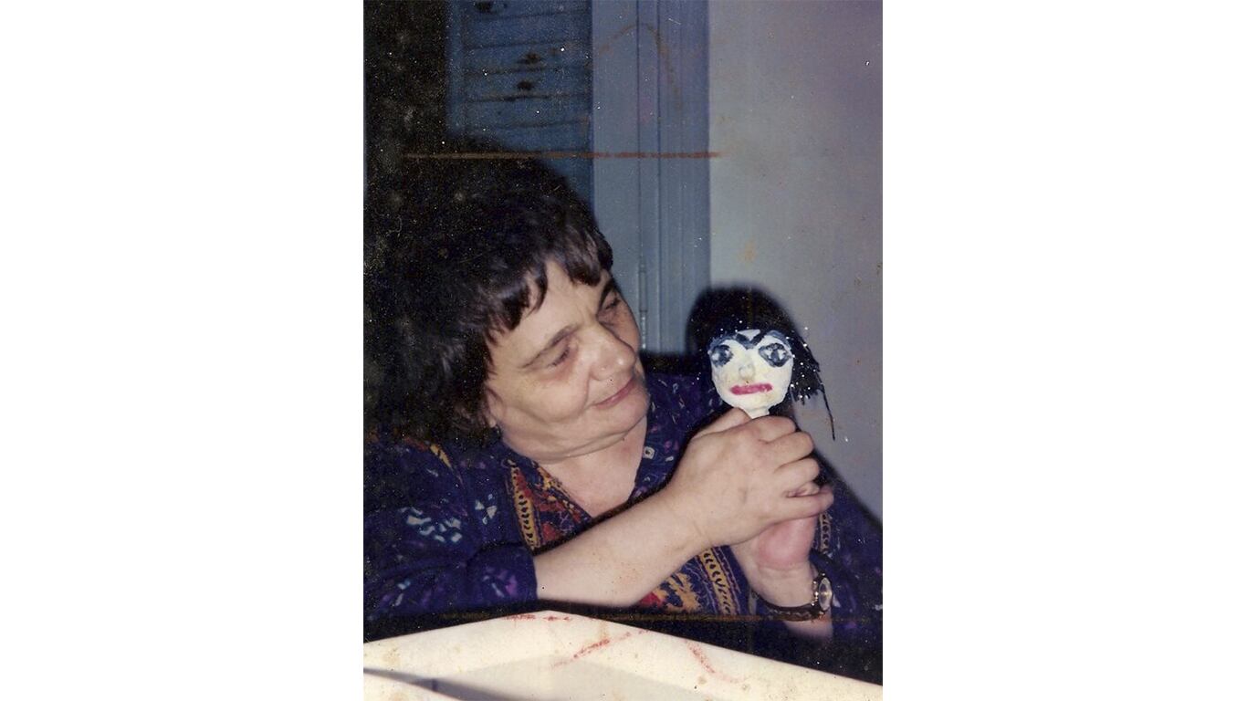 Martha Ferro con Isolina, 1980. Gentileza Griselda Astudillo Pianta