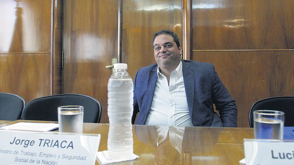 El ministro de Trabajo, Jorge Triaca, pidió disculpas por los insultos que se escuchan en el audio.