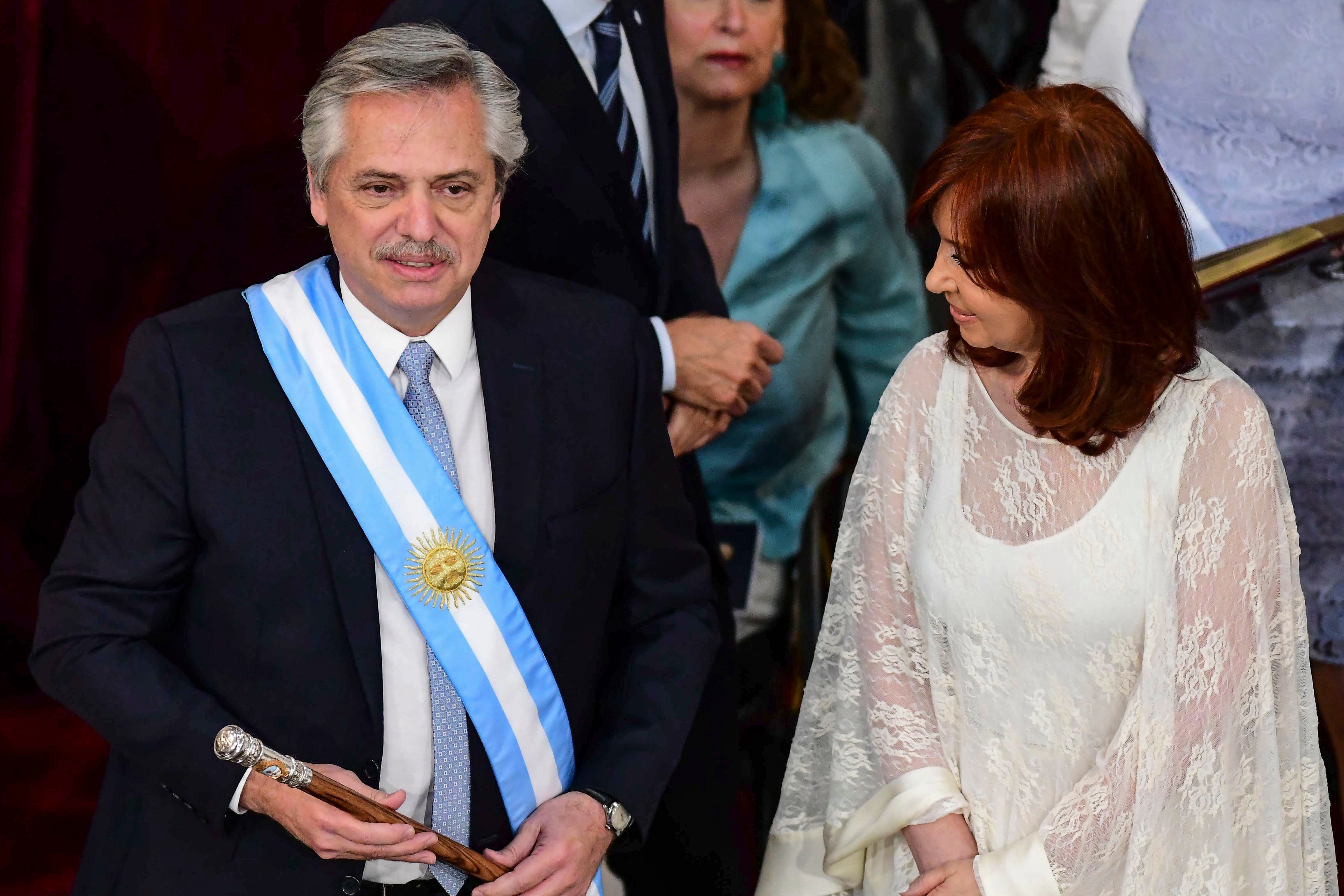 "Lanzaremos un plan de seguridad alimentaria", confirmó Alberto Fernández.