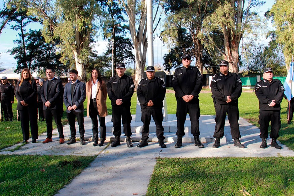 El Jefe Acosta asumió sin la presencia del ministro Brilloni.