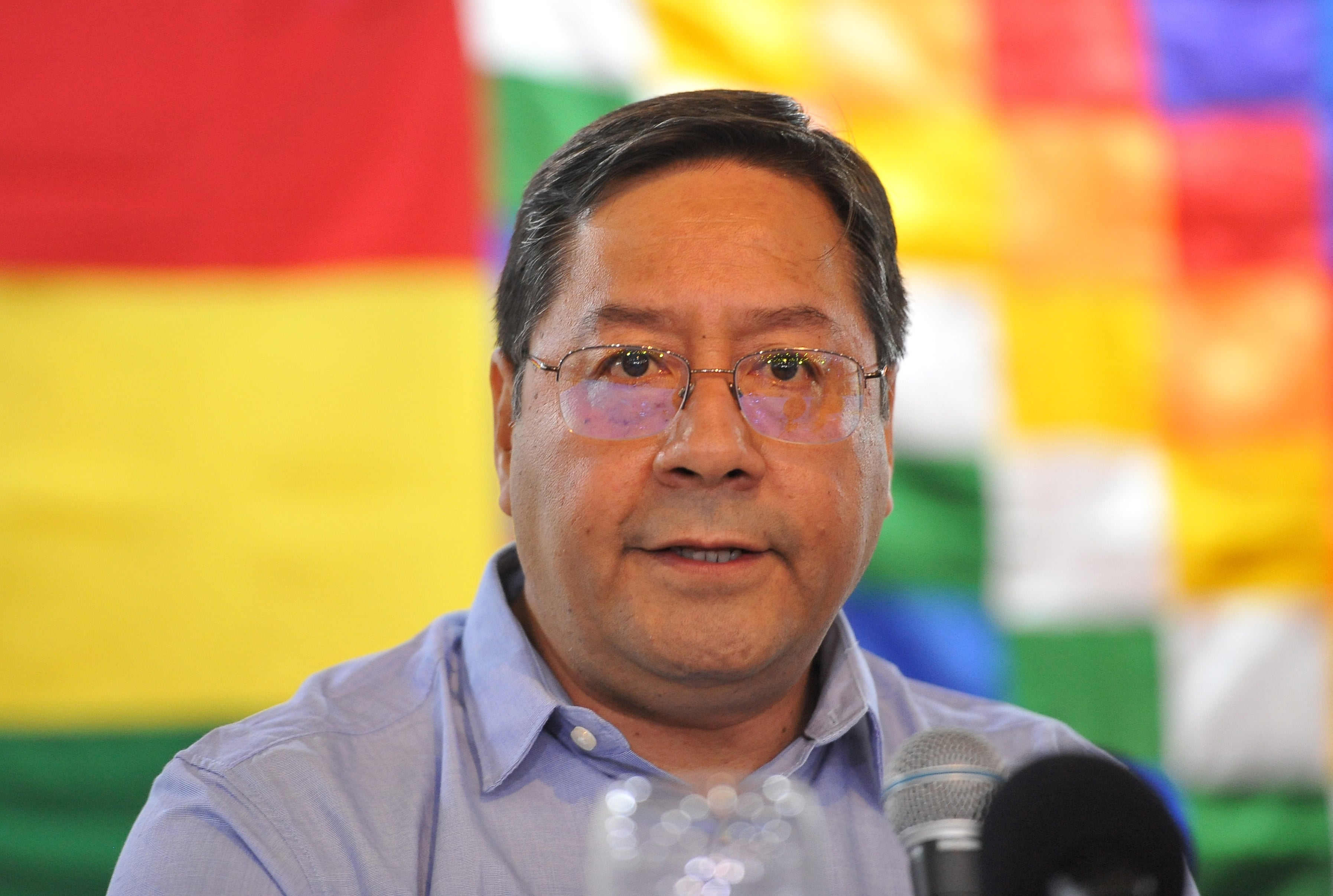 Luis Arce es el candidato a la presidencia por el MAS.