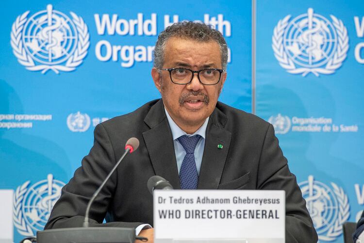 El director general de la OMS espera tener noticias de una vacuna contra el coronavirus.