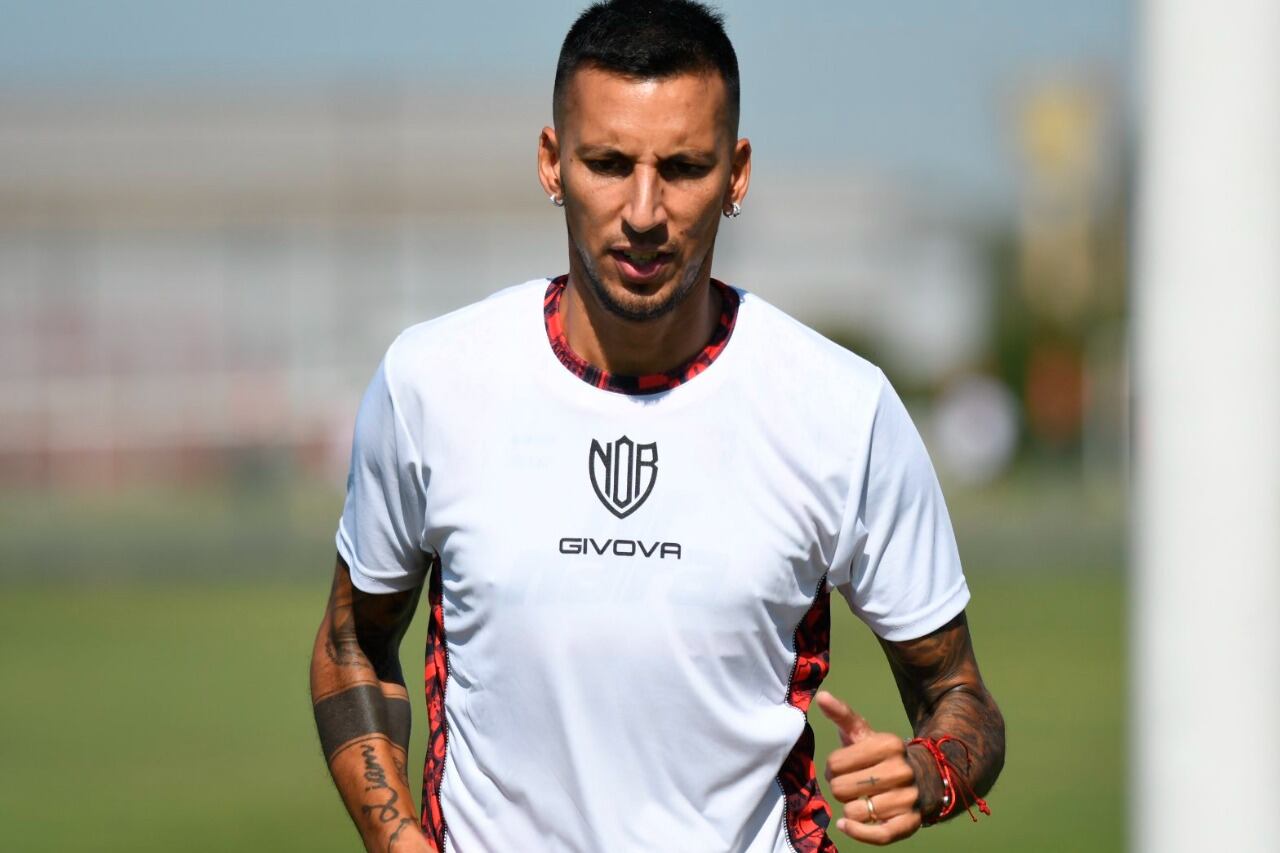 Vangioni se entrenó en el Centro Griffa