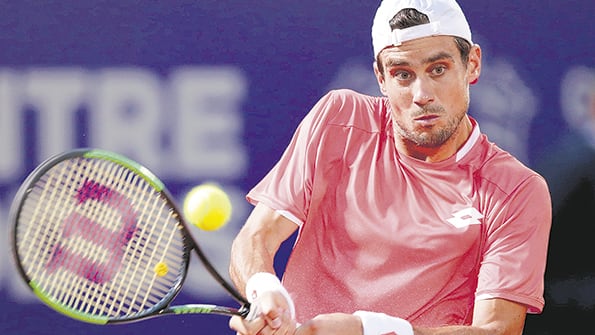 El bahiense Guido Pella se recuperó a tiempo para derrotar en tres sets a Munar.