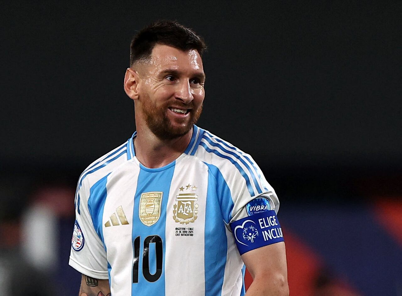 Messi, durante uno de los partidos con la Selección en la Copa América. 