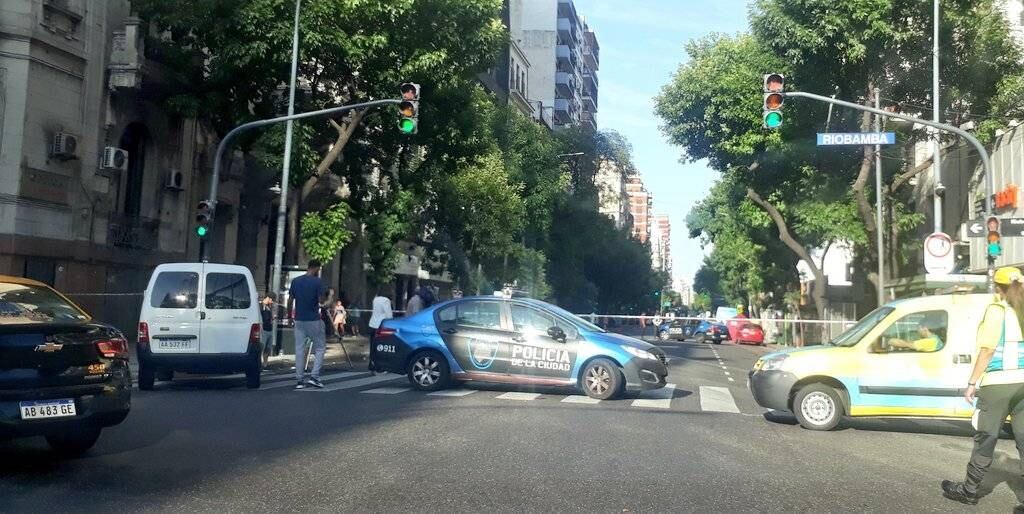 En la zona del hecho hay un corte total al tránsito.
