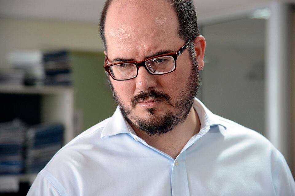 Sebastián Narvaja, de la Asociación de Fiscales, respaldó a sus pares santafesinos.