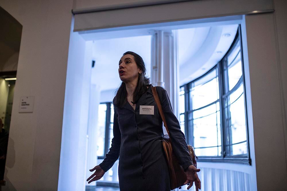 La Antivisita en el Museo de la Memoria de Rosario. 