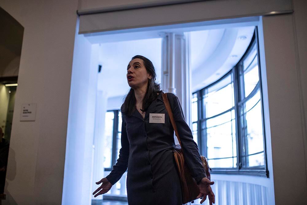 La Antivisita en el Museo de la Memoria de Rosario.