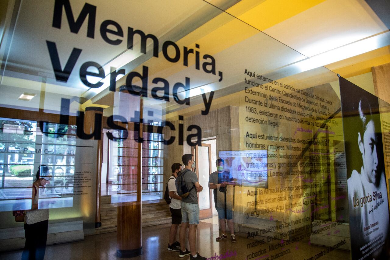 El Museo Sitio de la Memoria ESMA volvió a abrir sus puertas después de 10 meses,