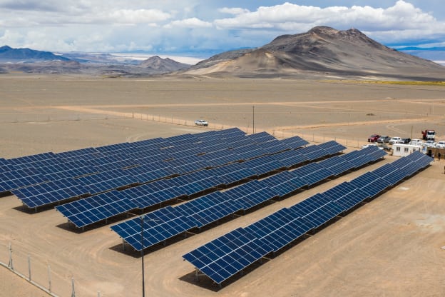 Parque Solar El Peñón, Antofagasta de la Sierra.