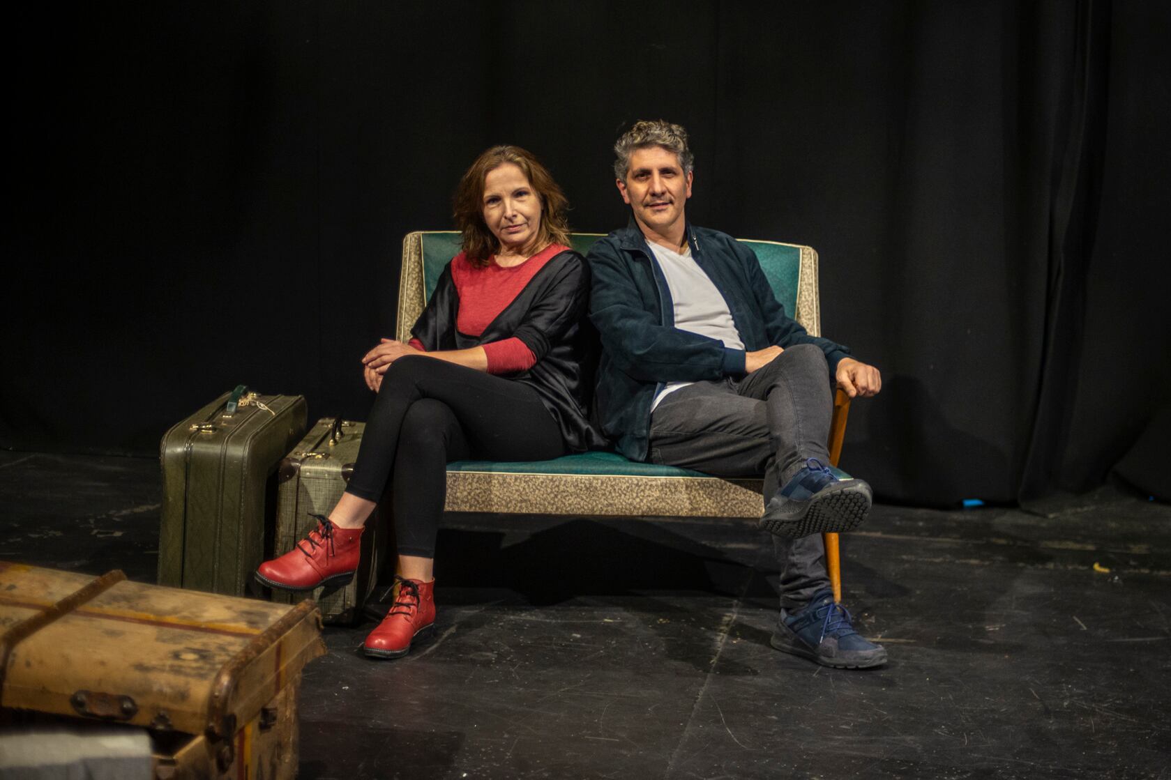 "La obra va más allá del pensamiento nacional, habla de la existencia", dicen Darín y Razuk.