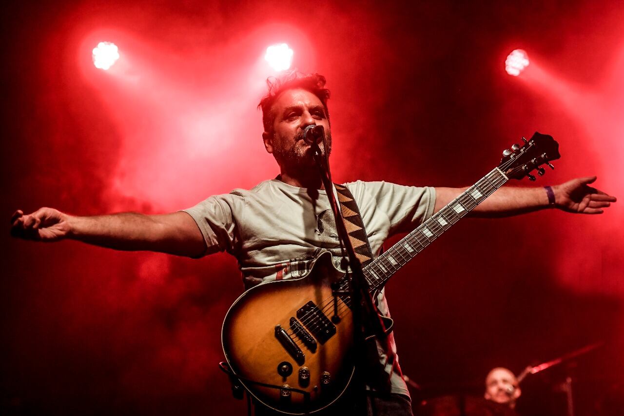 Juan Pablo Fernández agradeció la ola de amor que llegaba desde los rings-burbuja.