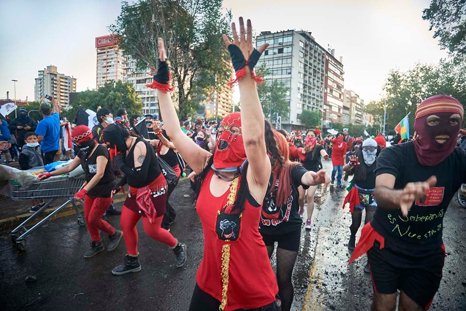 Los festejos después del Referendum