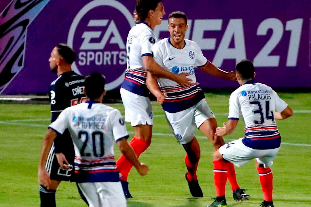 San Lorenzo viene de empatar 1-1 en Santiago.