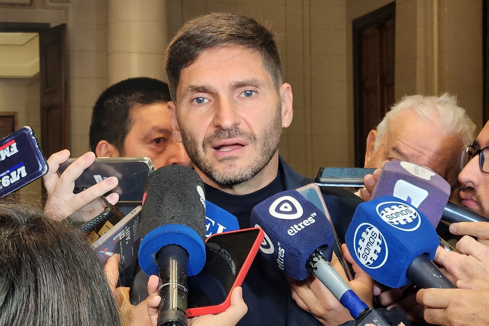 Maximiliano Pullaro, gobernador de Santa Fe. 